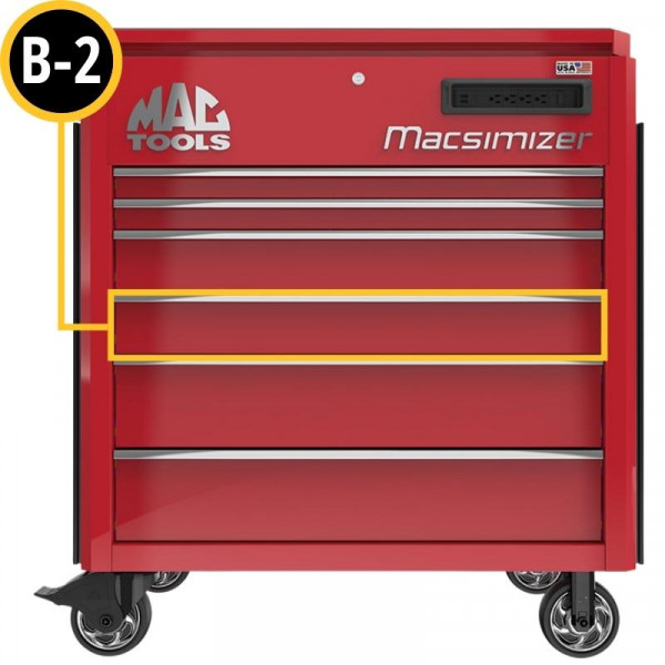 Macsimizer® 6-Drawer Utility Cart Drawer B-2